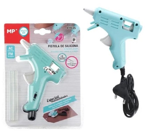 Pistolet do kleju na gorąco + 2 wkłady klejowe