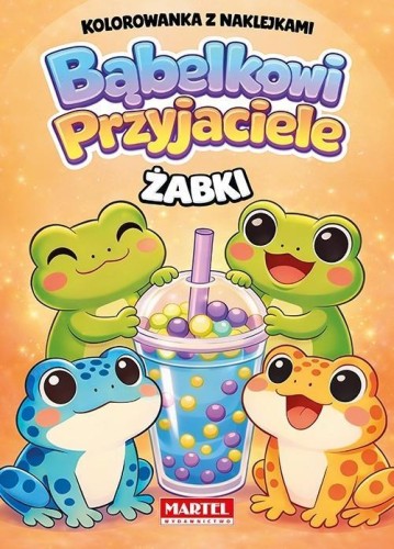 Bąbelkowi przyjaciele Żabki z naklejkami