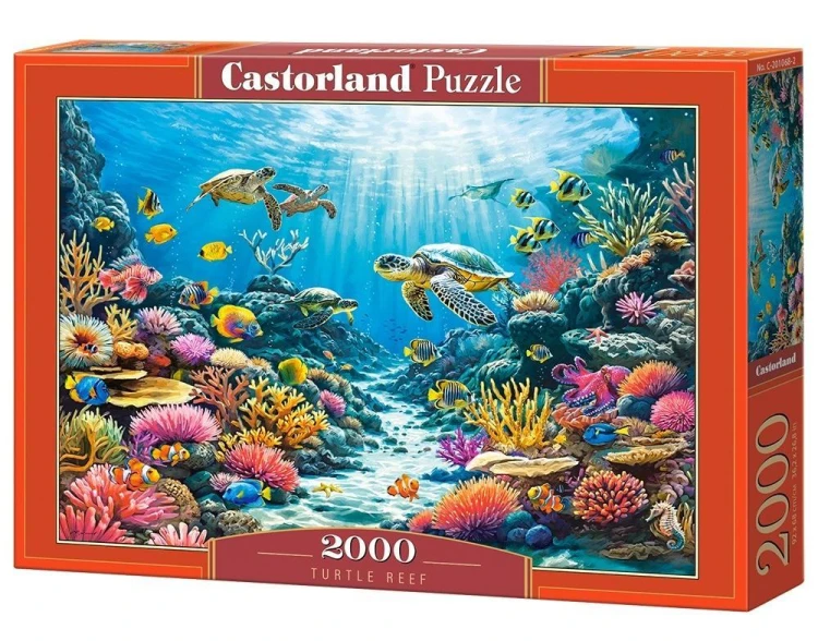 Puzzle 2000 Turtle Reef, Castorland