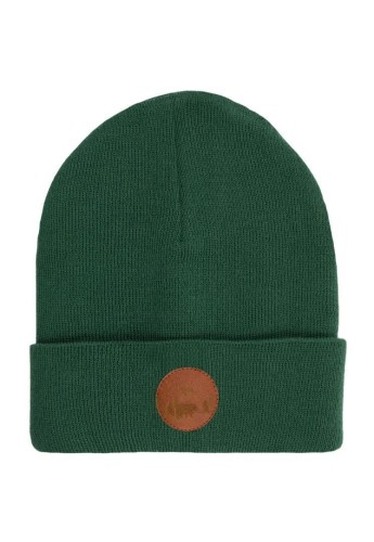 Czapka Beanie z bawełny organicznej szałwiowa