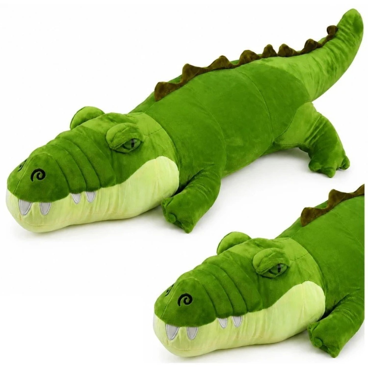 Maskotka krokodyl zielony 70cm, Leantoys
