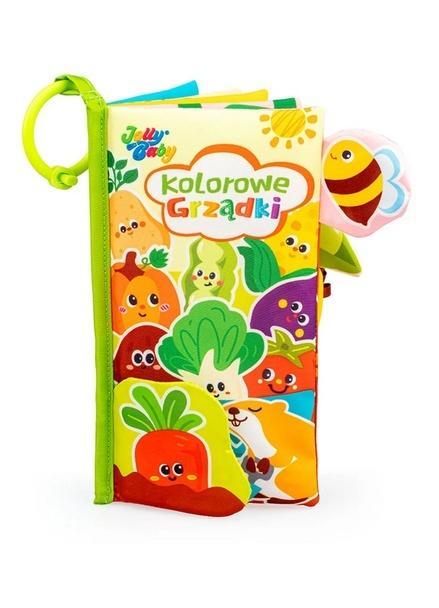 Książeczka kolorowe grządki, Jollybaby