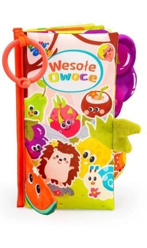 Książeczka wesołe owoce, Jollybaby