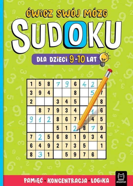 Sudoku dla dzieci 9-10 lat. Ćwicz swój mózg