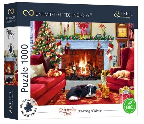 Puzzle 1000 UFT Dreaming of Winter TREFL, Trefl