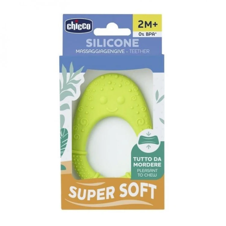 Gryzak miękki awokado zielony 2m+, Chicco