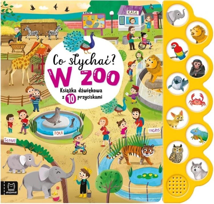 Co słychać? W zoo. 10 odgłosów, Agnieszka Bator