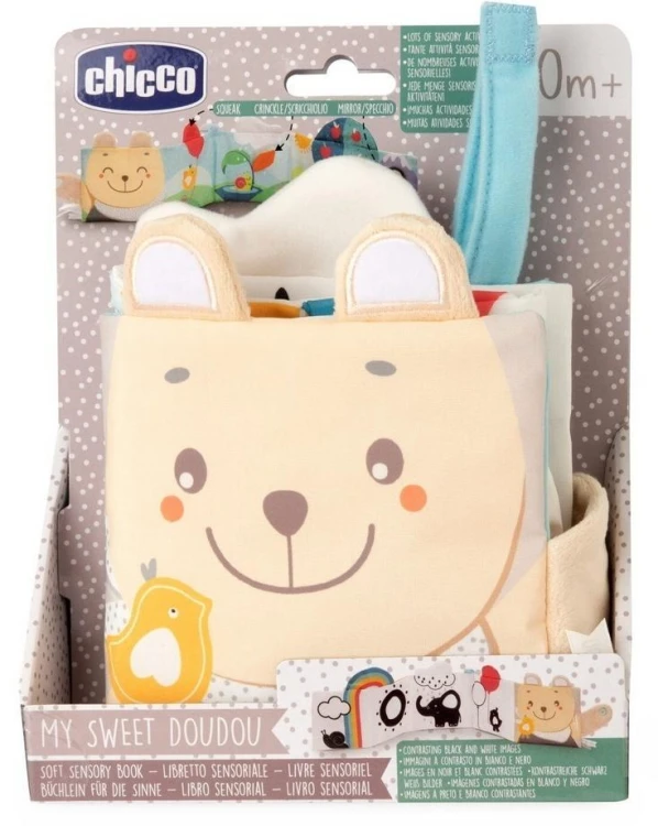 Książeczka miękka kontrastowa 3w1, Chicco