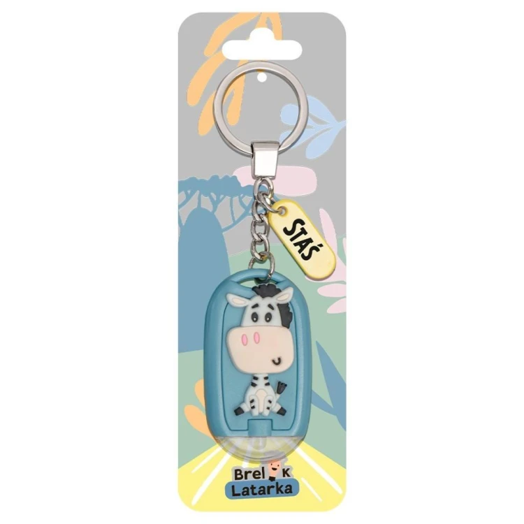 Brelok 3D z latarką - Staś, Be-Happy Gifts