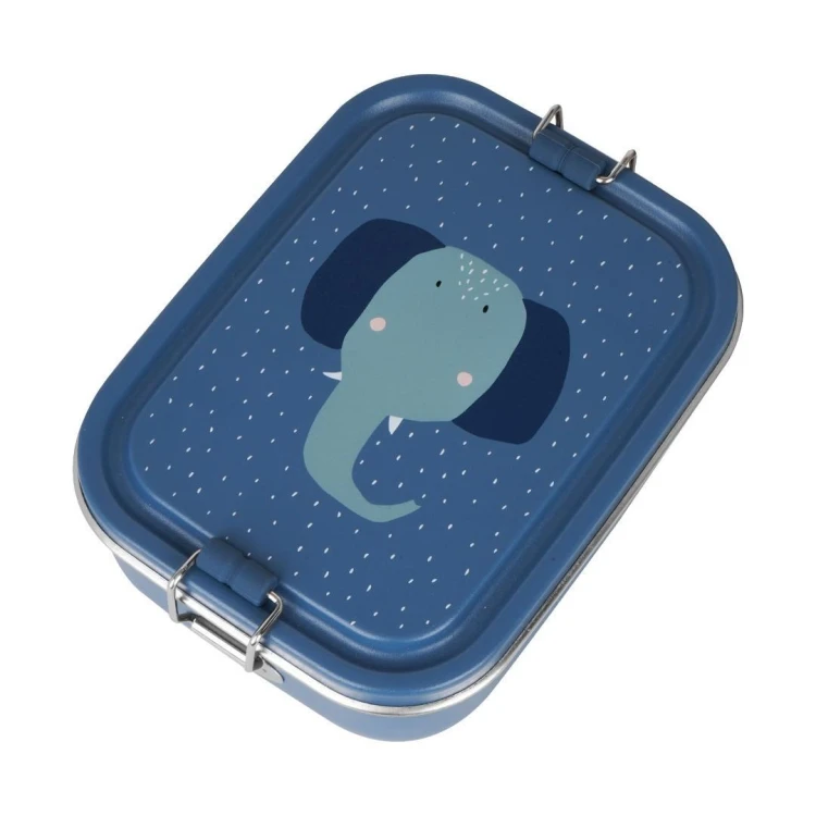 Lunch box stalowy mały Słoń