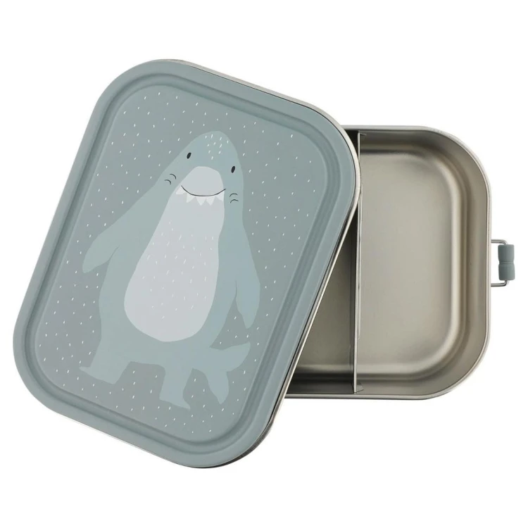 Lunch box stalowy duży Rekin