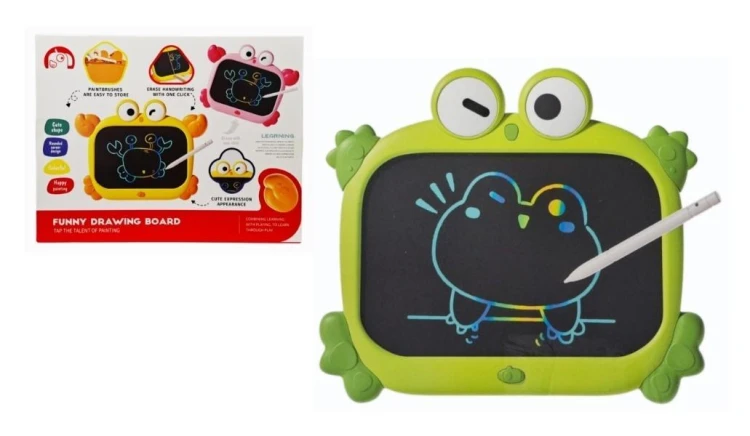 Tablet LCD znikopis żabka, SWEDE