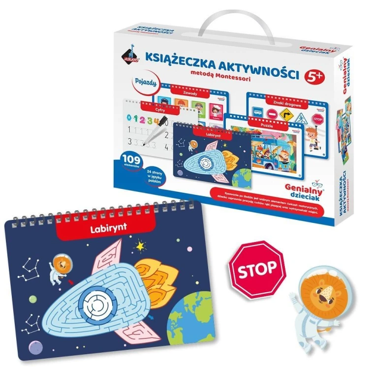 Genialny Dzieciak. Książeczka aktywności metodą...