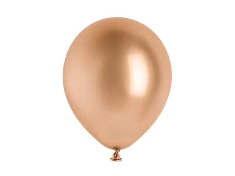 Balony Glossy różowe złoto 30cm 10szt