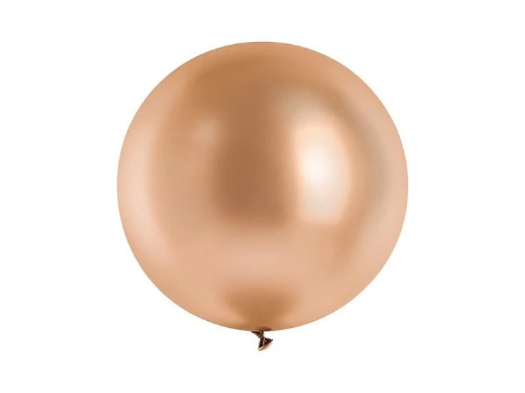 Balon Glossy różowe złoto 60cm