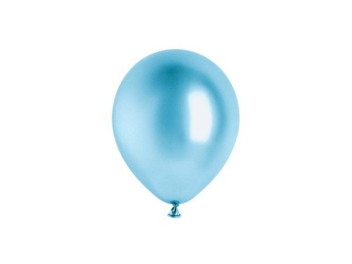 Balony Glossy niebieskie 12cm 50szt