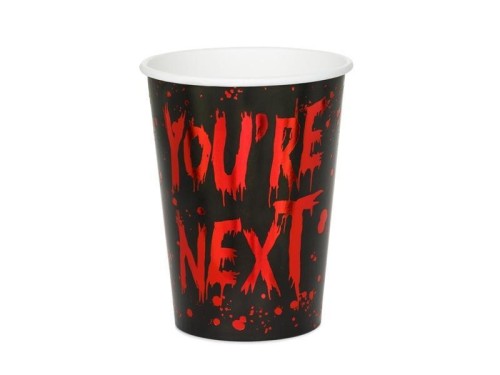 Kubeczki papierowe You're next 250ml 6szt
