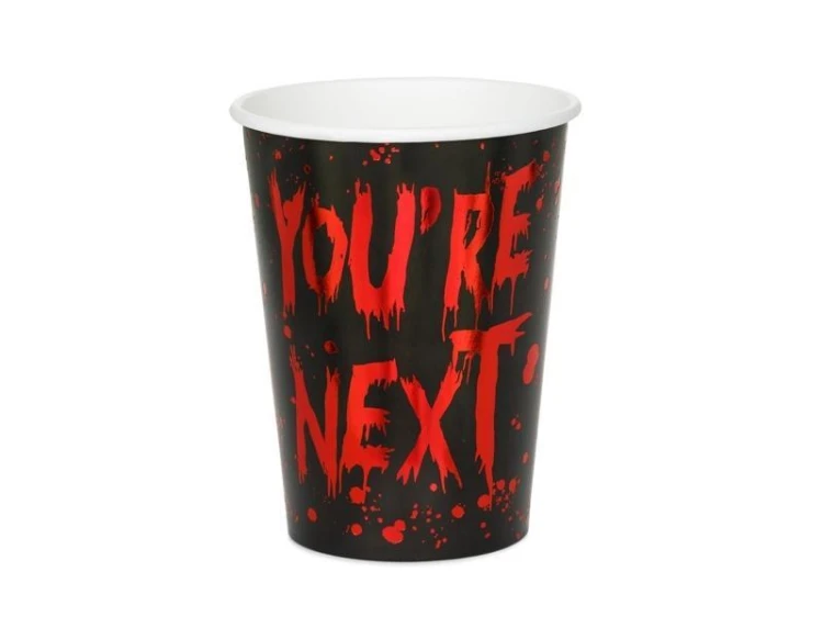 Kubeczki papierowe You're next 250ml 6szt