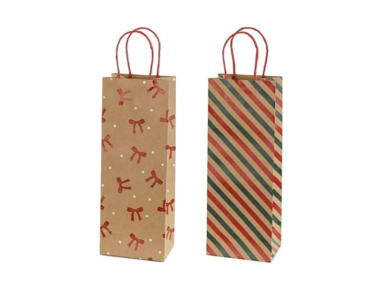 Torebki prezentowe 12.5x33.5x9cm (6szt), PartyDeco