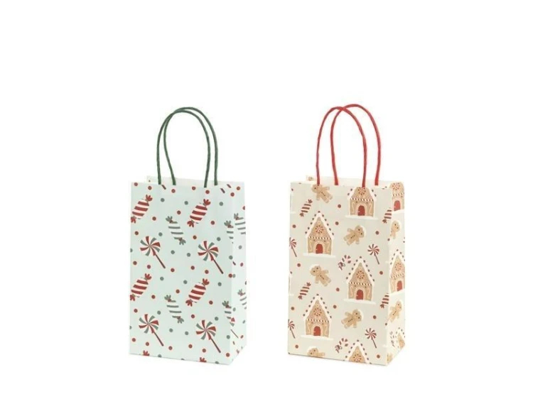 Torebki prezentowe 13x21x8cm (6szt), PartyDeco
