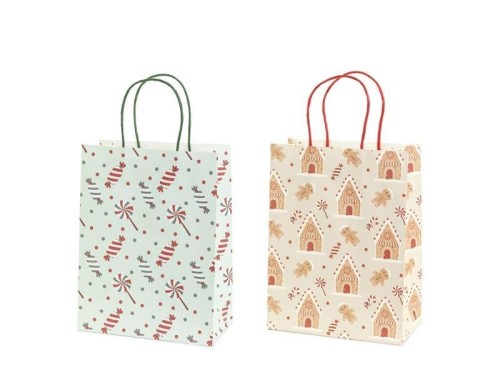 Torebki prezentowe 19x25x10cm (6szt), PartyDeco