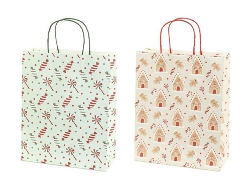 Torebki prezentowe 26x32.5x12cm (6szt), PartyDeco
