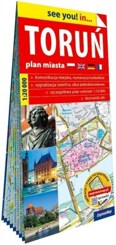 See you! in... Toruń plan miasta 1:20 000