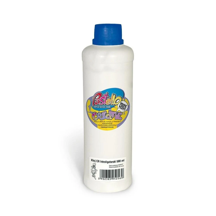 Klej introligatorski CR 500ml butelka z dozowniki