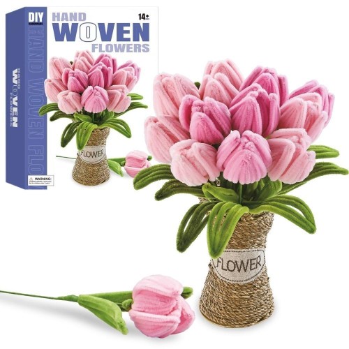 Kreatywne kwiatki DIY Tulipany, Askato