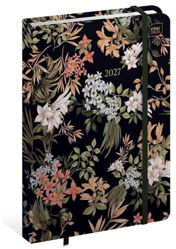 Kalendarz 2027 B6/192 Metallic Bloom