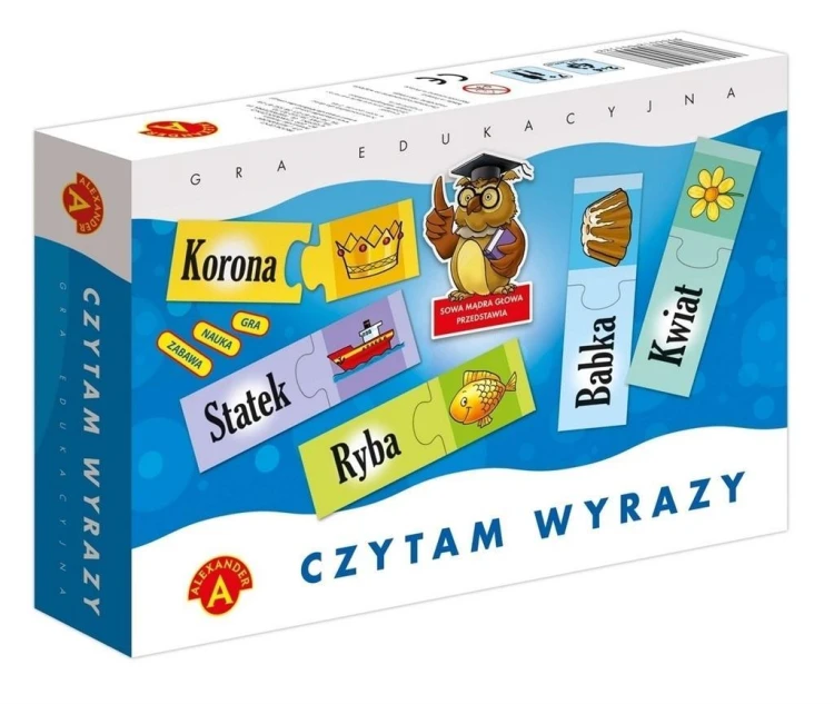 Czytam wyrazy ALEX, Alexander