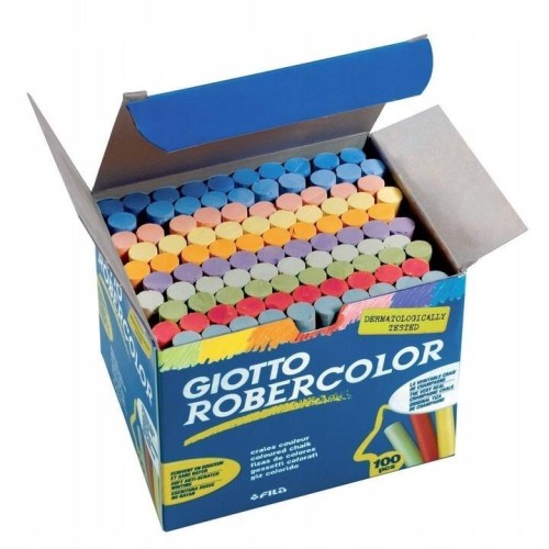 Kreda kolorowa 100szt GIOTTO, Giotto