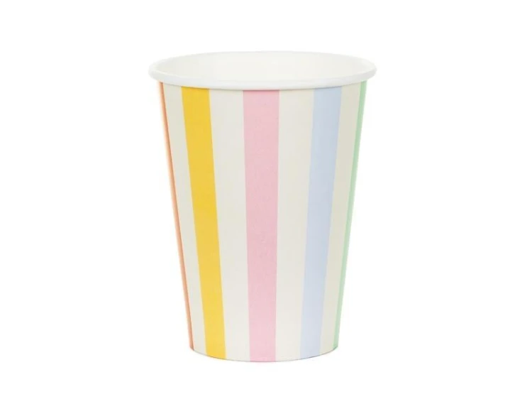 Kubeczki Paski 400ml 6szt