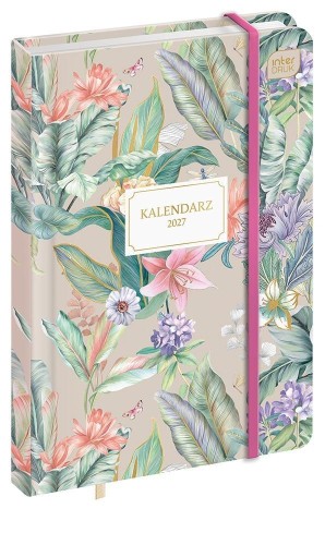 Kalendarz 2027 A6/192 Mat+UV Exotic