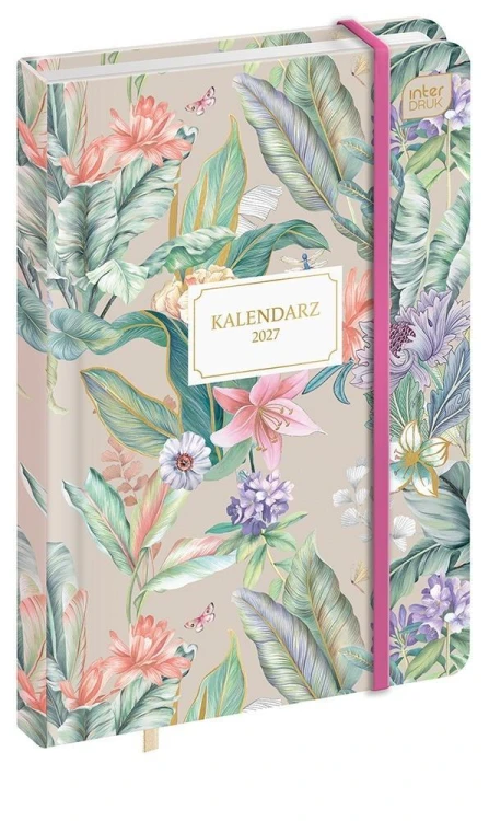 Kalendarz 2027 A6/192 Mat+UV Exotic