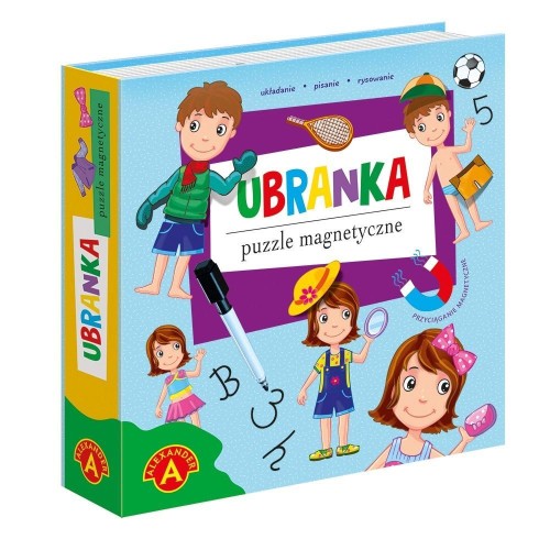 Puzzle magnetyczne - Ubranka ALEX, Alexander