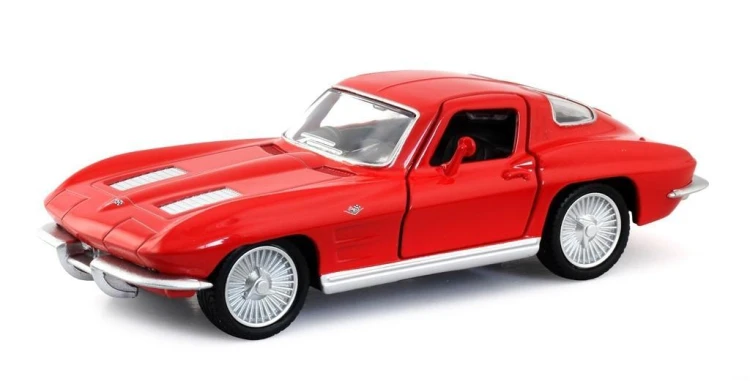 Chevrolet Corvette Stingray 1963 czerwony, Daffi