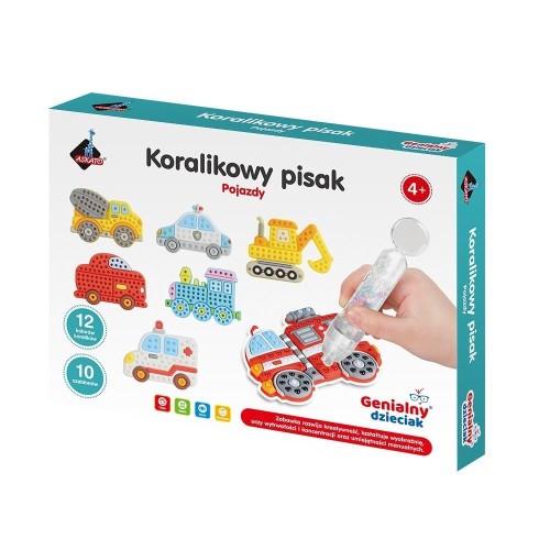 Genialny Dzieciak. Kolorowy pisak - pojazdy