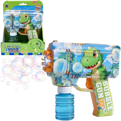 Pistolet na bańki na baterie dino 55ml, Trifox
