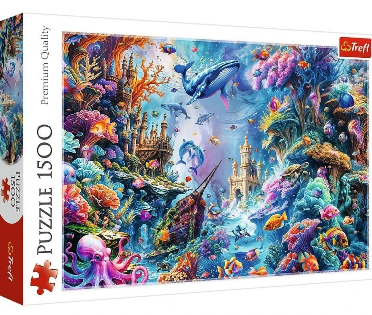 Puzzle 1500 Podowodny świat TREFL, Trefl