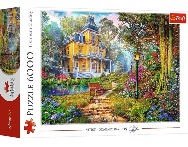 Puzzle 6000 Letnia Rezydencja TREFL, Trefl