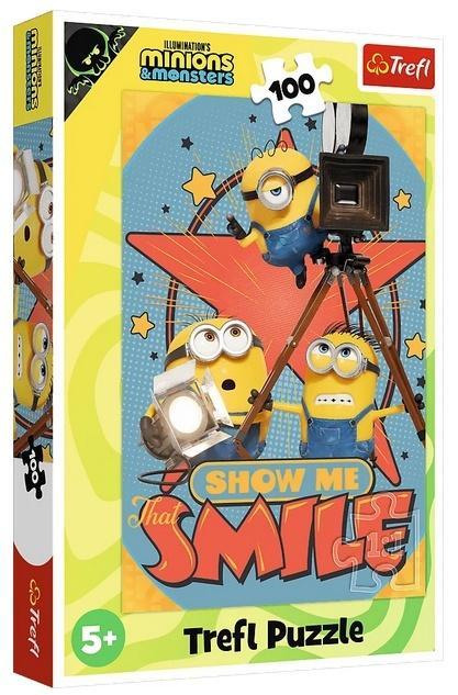 Puzzle 100 Minionki i potwory, Trefl
