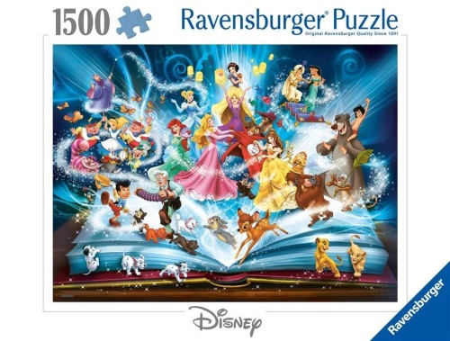 Puzzle 1500 Księga opowieści Disneya, Ravensburger