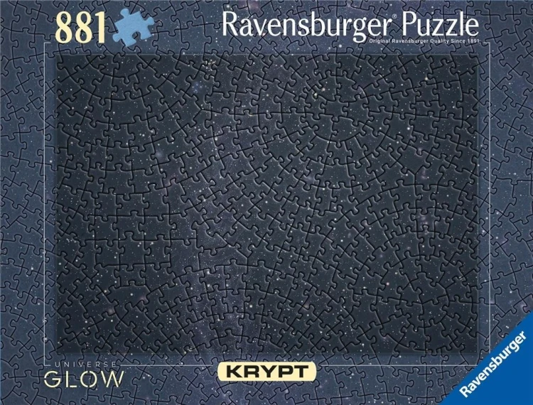 Puzzle 881 Krypt Universe Glow, Ravensburger