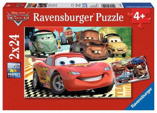 Puzzle 2x24 Disney Cars, Ravensburger
