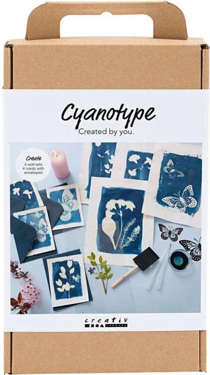 Zestaw DIY do Cyjanotypii na papierze, Stepp