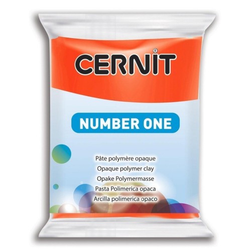 Modelina czerwona makowa 56g, Cernit
