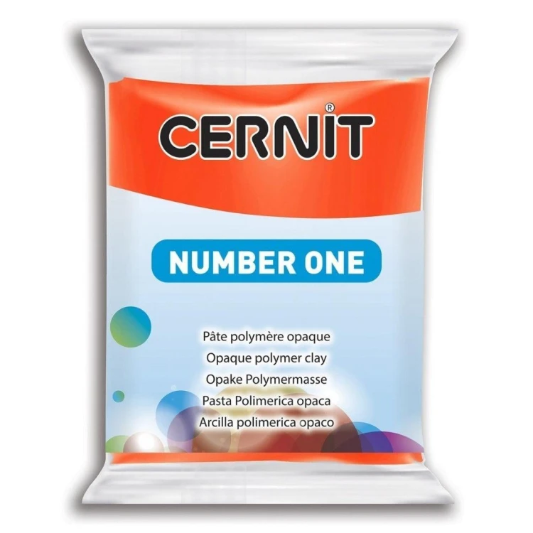 Modelina czerwona makowa 56g, Cernit