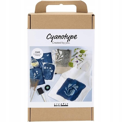 Zestaw DIY do Cyjanotypii na tkaninach, Stepp