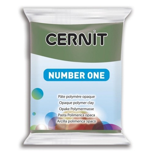 Modelina oliwkowa 56g, Cernit